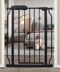 HOOOEN Puertas estrechas para bebés para escaleras y
