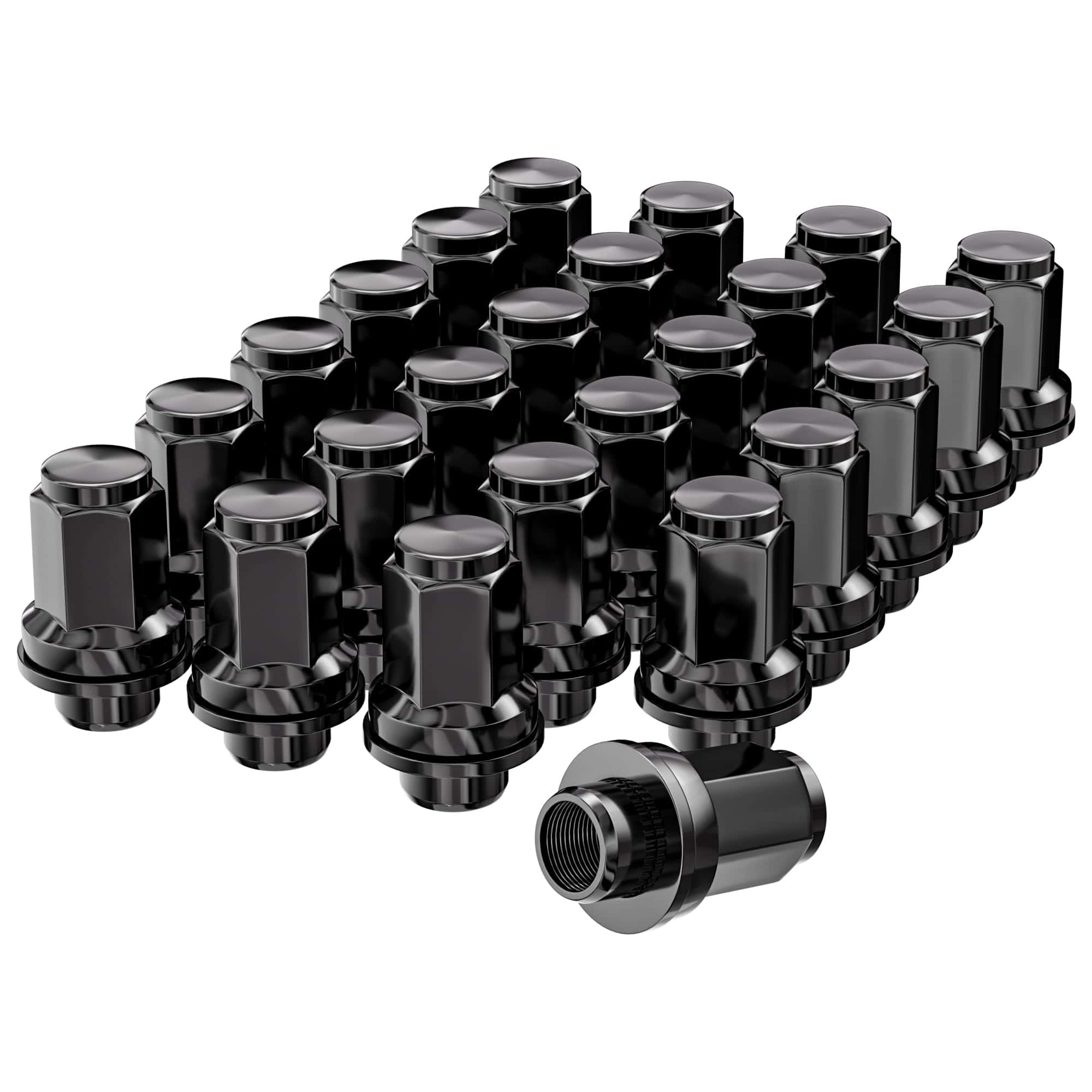 YIZBAP 24PCS 12x1.5 Tuercas de Rueda, M12x1.5 OEM Fábrica