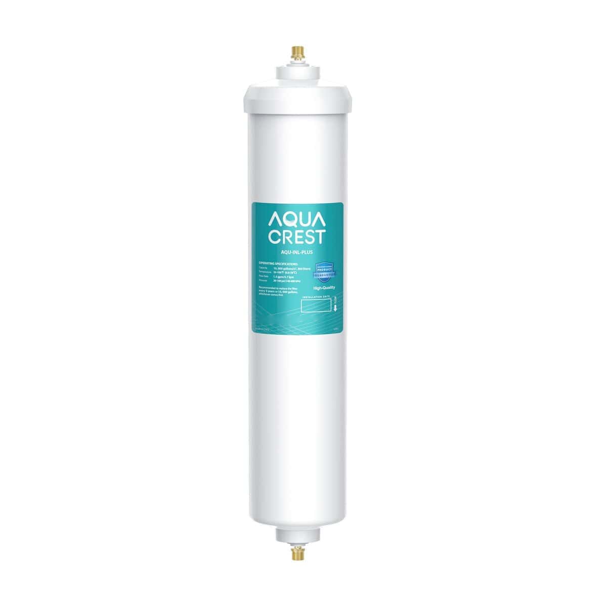 Filtro de agua en línea AQUACREST para refrigerador y