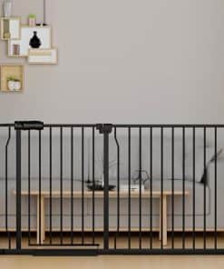 Puertas de seguridad para bebés HOOOEN Extra Anchas para