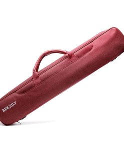 Estuche para transportar tacos de billar (Rojo)