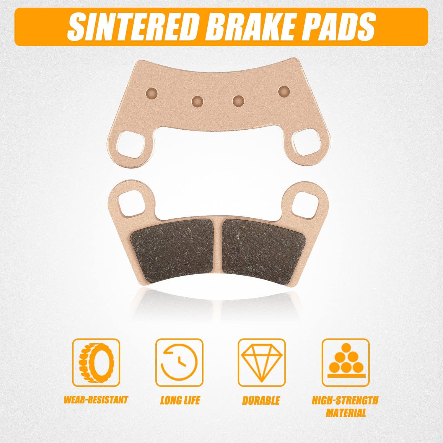 Pastillas de Freno Compatibles con Polaris RZR 900 RZR S - Imagen 5