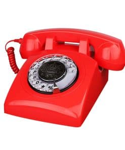 Teléfono Benotek, teléfonos de línea fija -rosa
