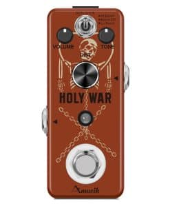 Pedal de Efecto de Distorsión Analógica Amuzik Metal Effect