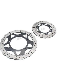 Disco de freno delantero y trasero para motocicleta, discos
