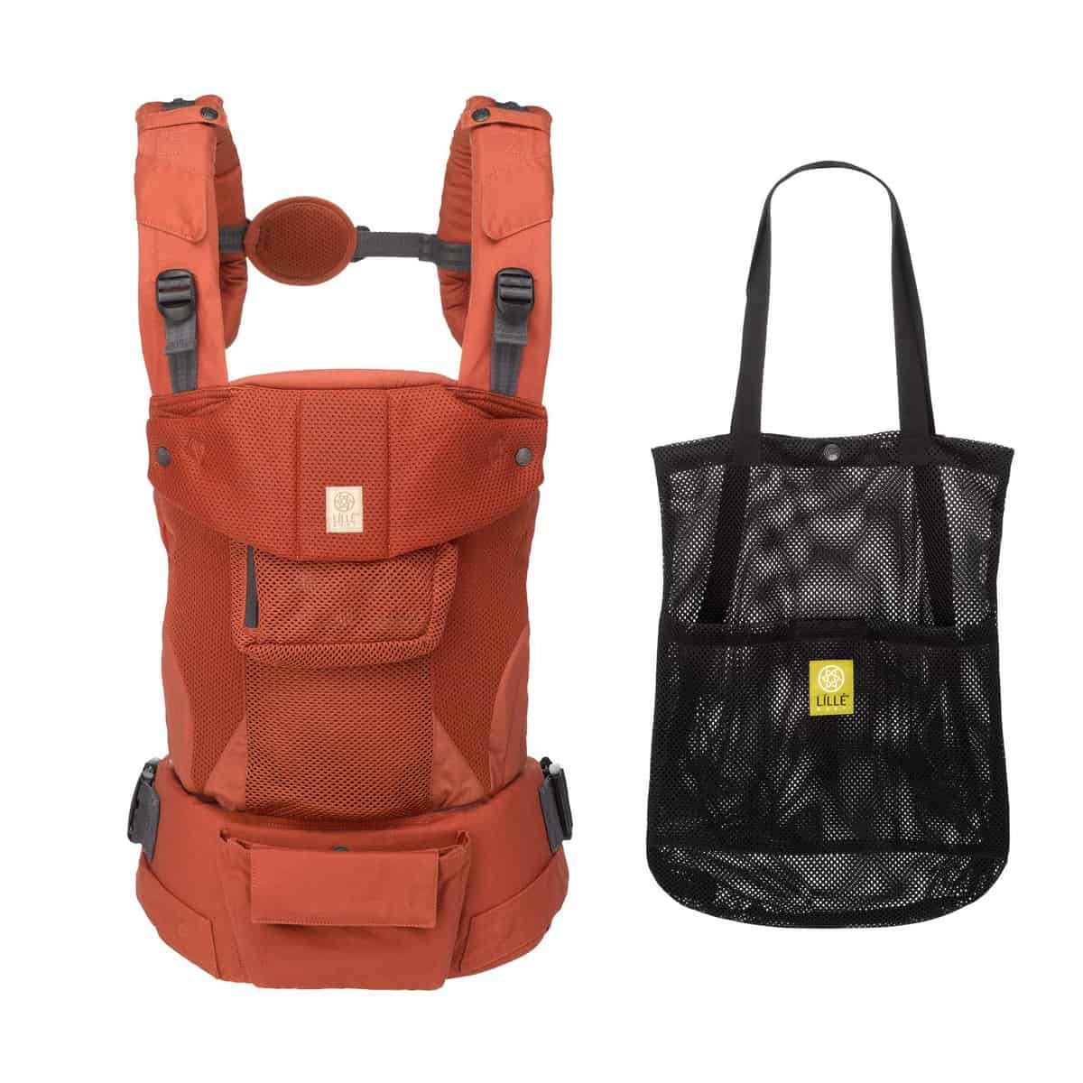 Portabebés ergonómico LLLbaby Serenity Airflow 6 en 1,