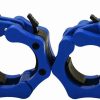 GW Tech Barbell Clamps 2 pulgadas, Collares de -Azul