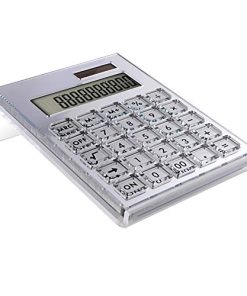 Calculadora de Acrílico EXPUTRAN con -Plata
