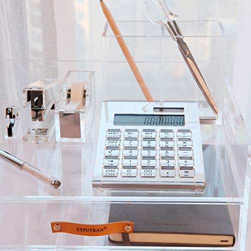 Calculadora de Acrílico EXPUTRAN con -Plata - Imagen 3