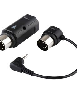 Xvive MD1 Adaptador MIDI Bluetooth 5 MIDI DIN Inalámbrico,