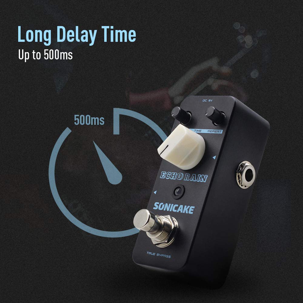Pedal de Guitarra SONICAKE Analog-Style Delay - Eco de - Imagen 4