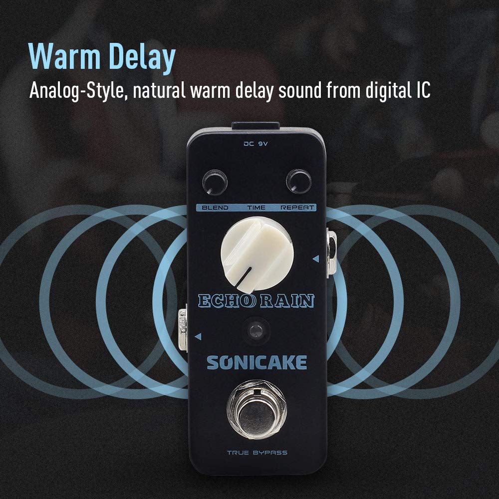 Pedal de Guitarra SONICAKE Analog-Style Delay - Eco de - Imagen 3