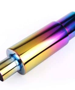 Escape Silenciador Universal de Acero Inoxidable con Punta