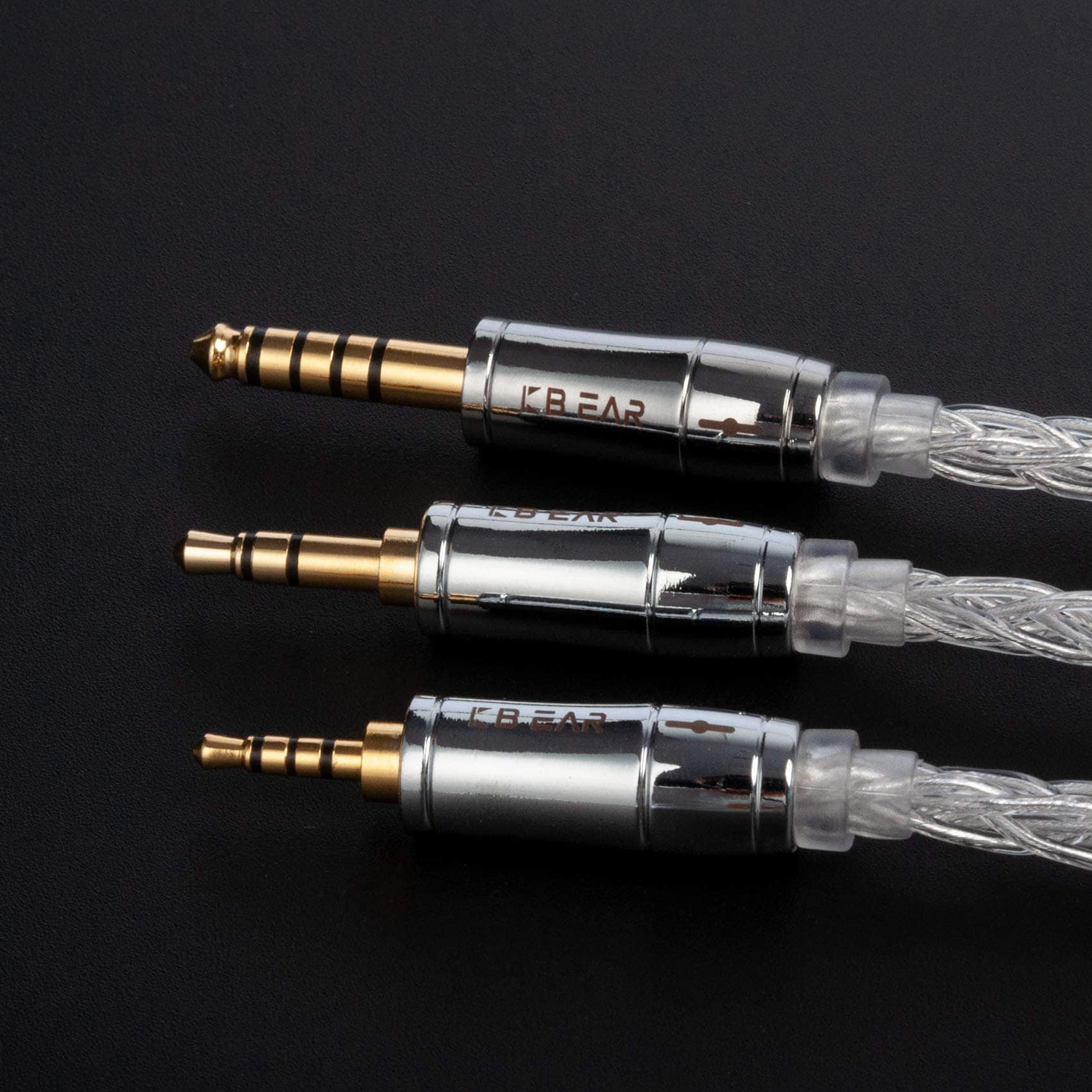 Cable de auriculares de plata de 8 núcleos 2 pines 0.78mm - Imagen 5