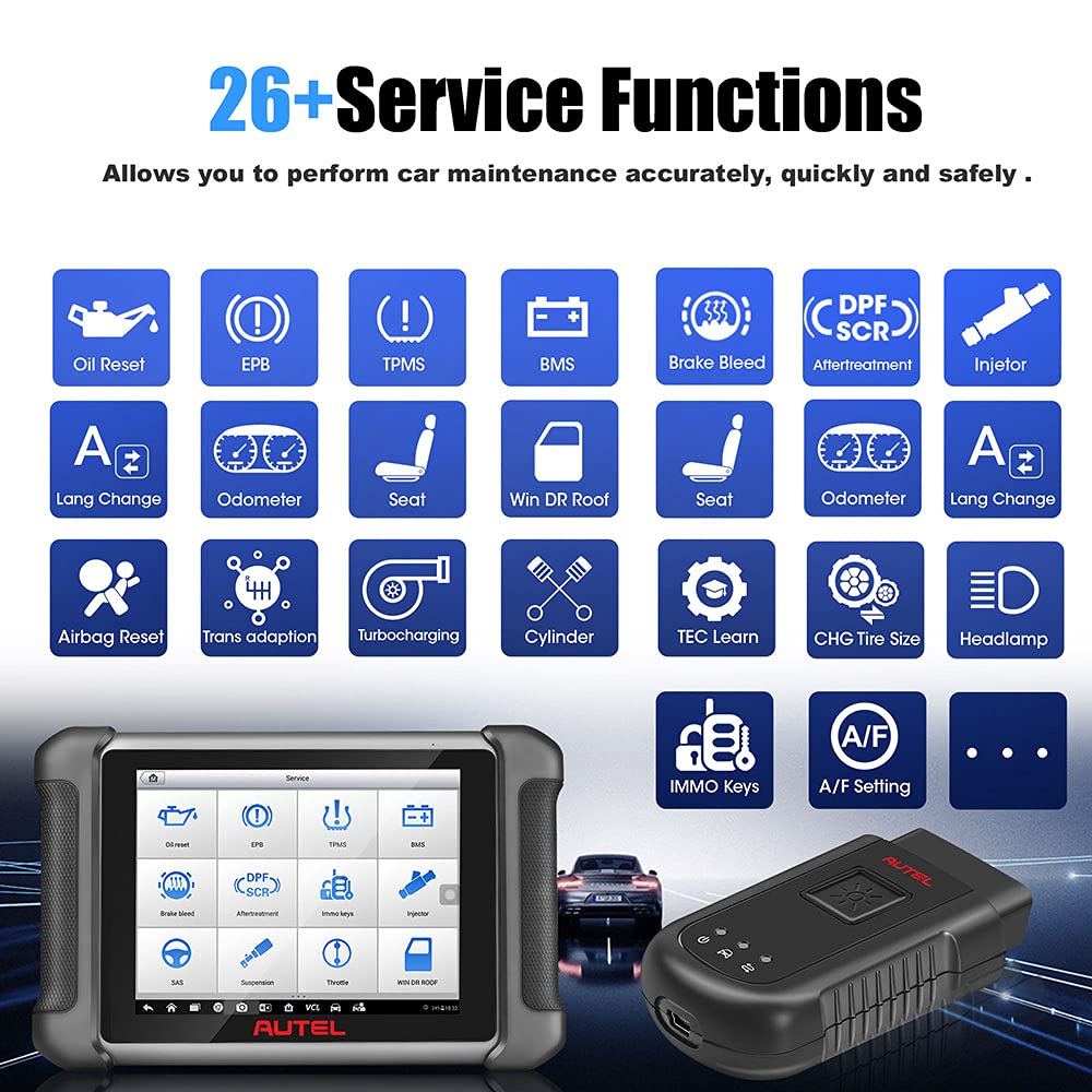 Adaptador Bluetooth compacto Autel MaxiSYS VCI100, Interfaz - Imagen 6