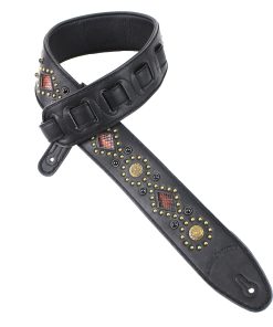 Correa de guitarra Walker And Williams GTR-20-BB Black On