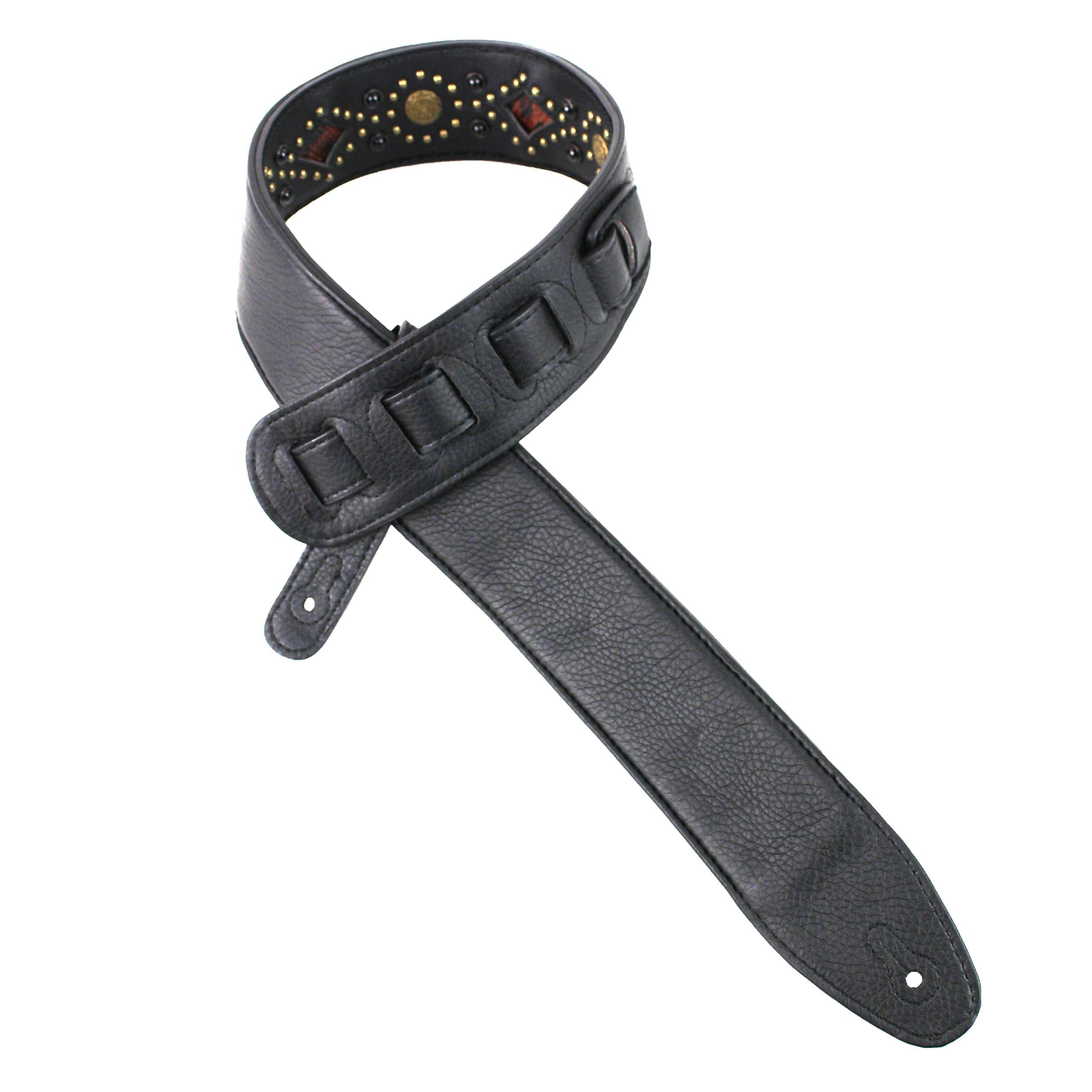 Correa de guitarra Walker And Williams GTR-20-BB Black On - Imagen 8