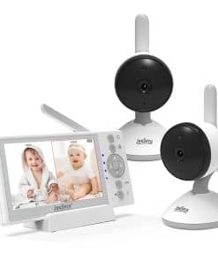 Monitor de Bebé JouSecu con 2 Cámaras, -4.3 Pulgadas 2 Cámar