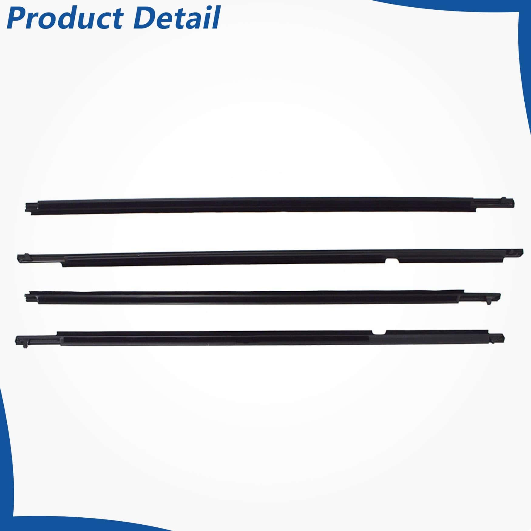 WFLNHB 4 x Moldura de Sellado de Molduras para Ventanas de - Imagen 8