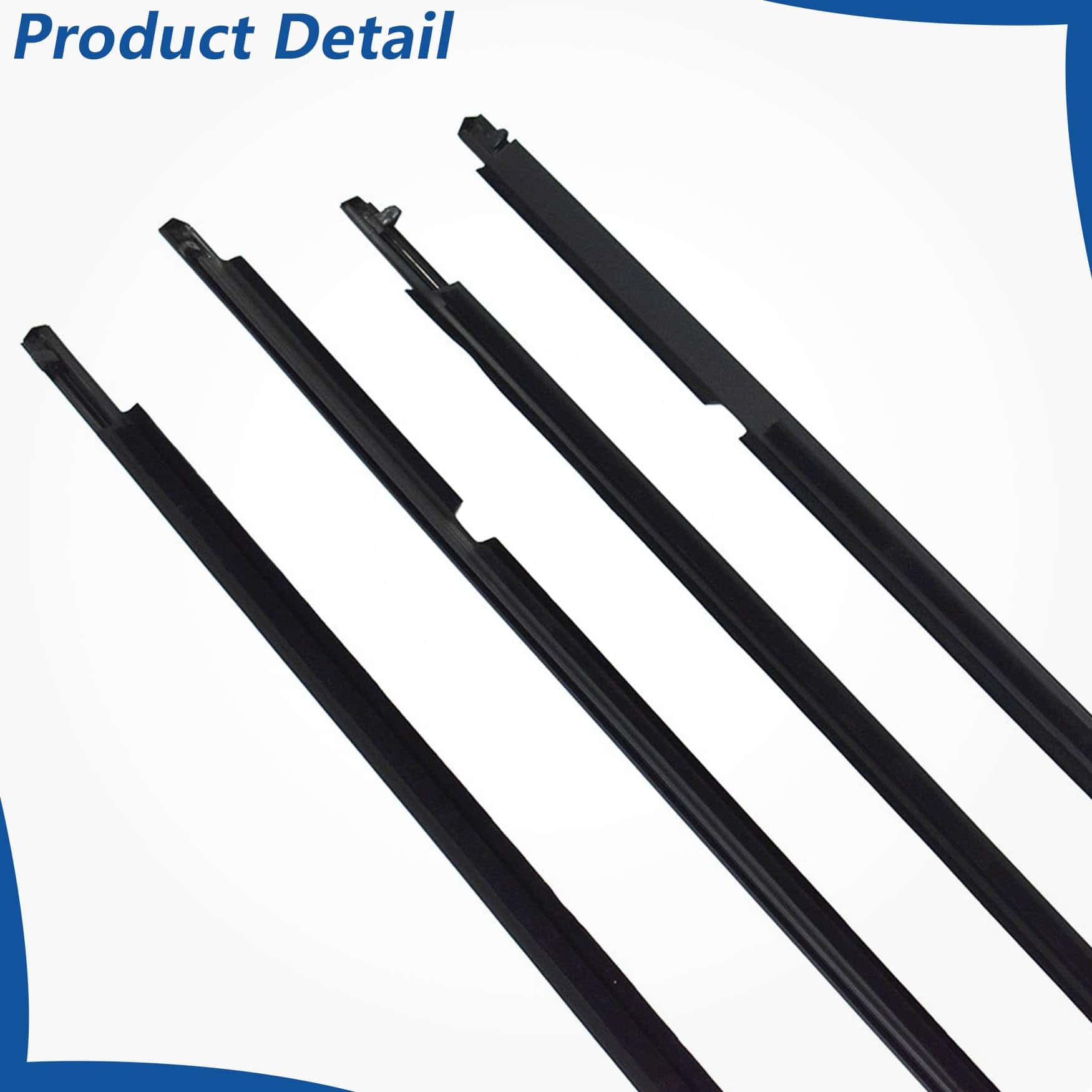 WFLNHB 4 x Moldura de Sellado de Molduras para Ventanas de - Imagen 5