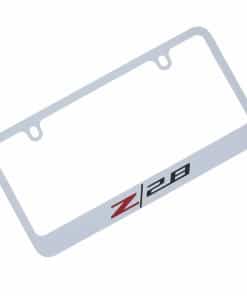 Marco de Placa de Matrícula Grabado para Chevrolet Z28