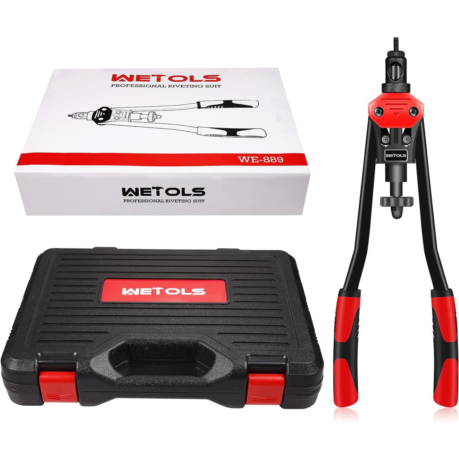 Herramienta de tuercas remachables de 16" WETOLS, Kit - Imagen 10