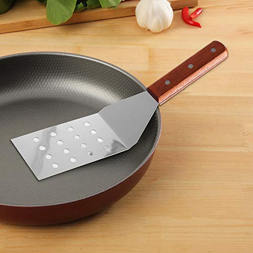 Volteador de Acero Inoxidable Resistente para Sartenes, - Imagen 9