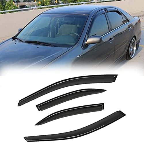 Deflector de ventana lateral Puermto 94236, conjunto de 4