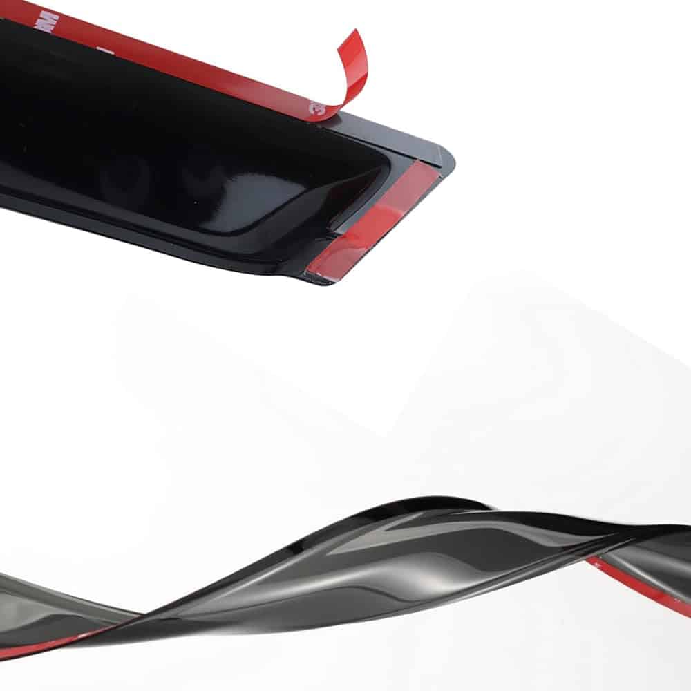 Deflector de ventana lateral Kucaruce 94459, Juego de 4 - Imagen 7