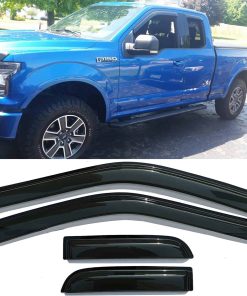 Deflector de viento para ventana lateral -Humo oscuro