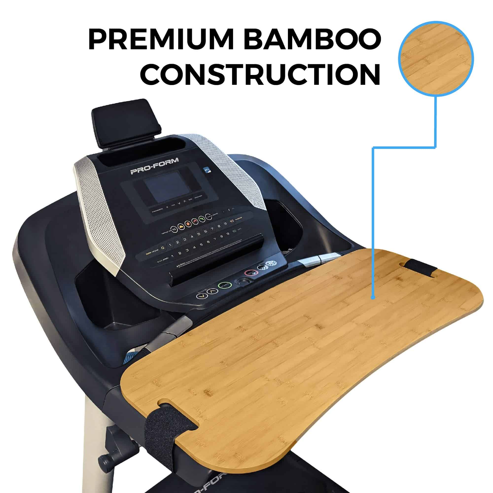 HumanCentric Soporte de Escritorio de Bambú para Caminadora - Imagen 4