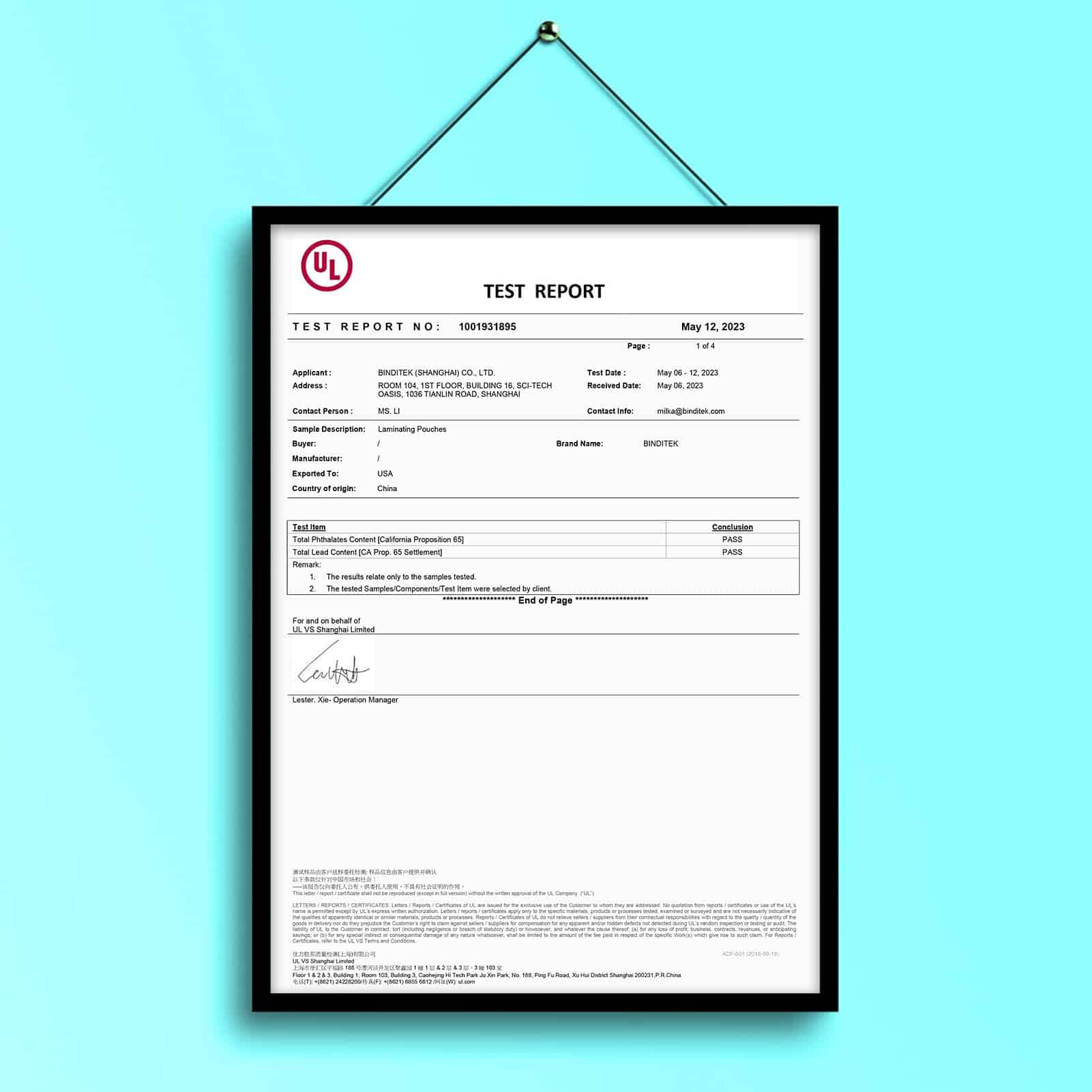 Binditek 200 Pack 5 Mil Bolsas de Laminado Térmico, 9x11.5 - Imagen 8