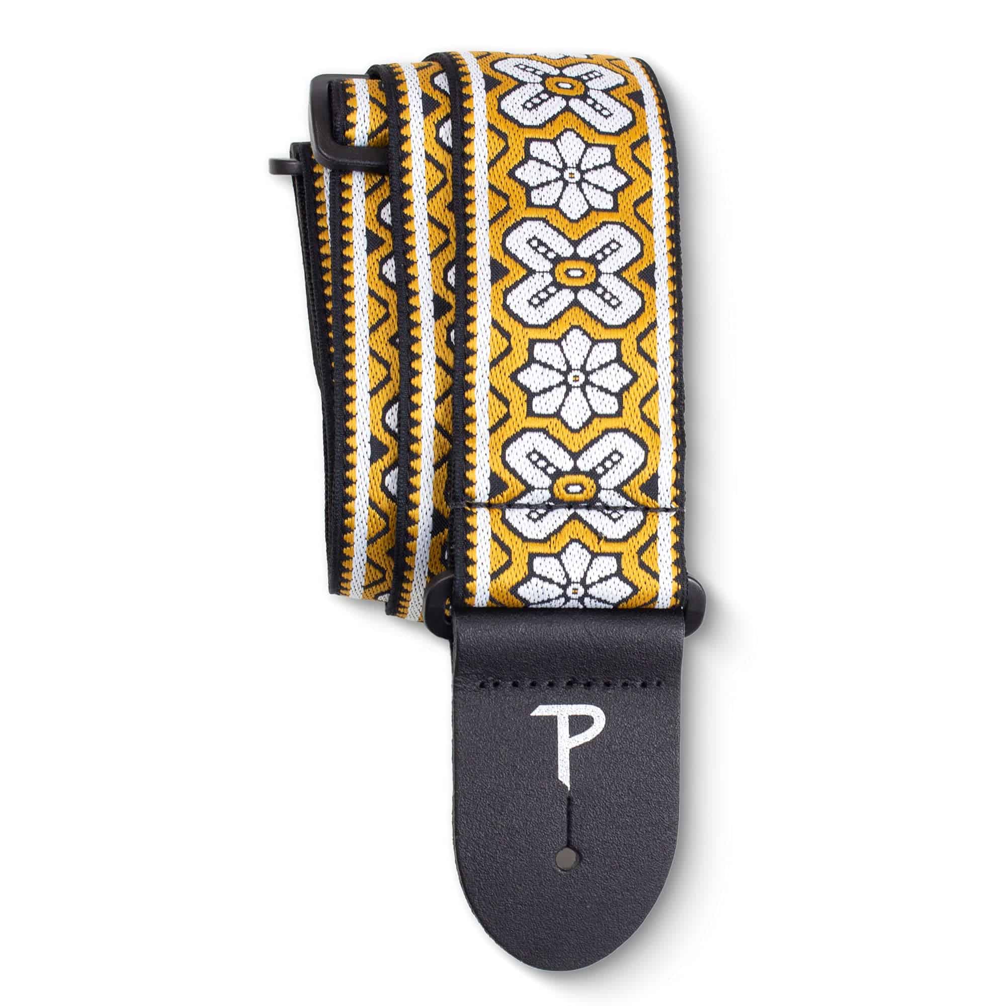 Correas de Guitarra Jacquard Perri�s -Amarillo Crossroads