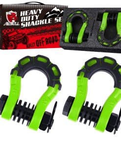 Mejora de AMBULL Shackles 3/4" D Ring Shackle (Paquete de