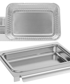 LS'BABQ Bandeja de Captura y Bandejas de Goteo para