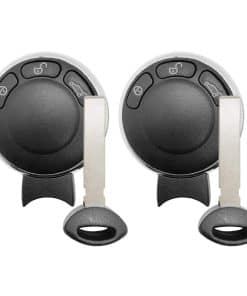 Control remoto de llave de coche de repuesto para Mini