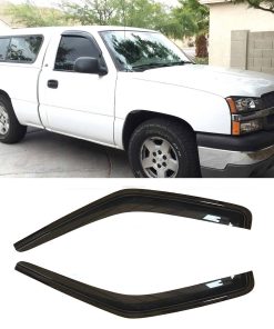 Deflectores de viento laterales a prueba de -Tinte humo oscu