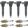 Set de 4 Bobinas de Encendido + 4 Bujías BOSCH de Repuesto