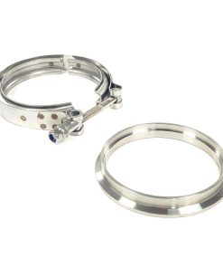 Kit de Abrazadera V-band de Escape de 4" para Turbo Borg