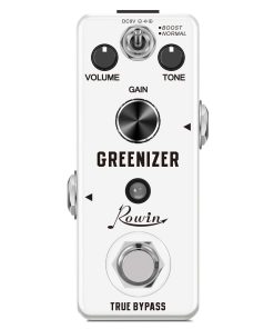 Pedal de Efecto Overdrive Rowin Greenizer Mini Pedal