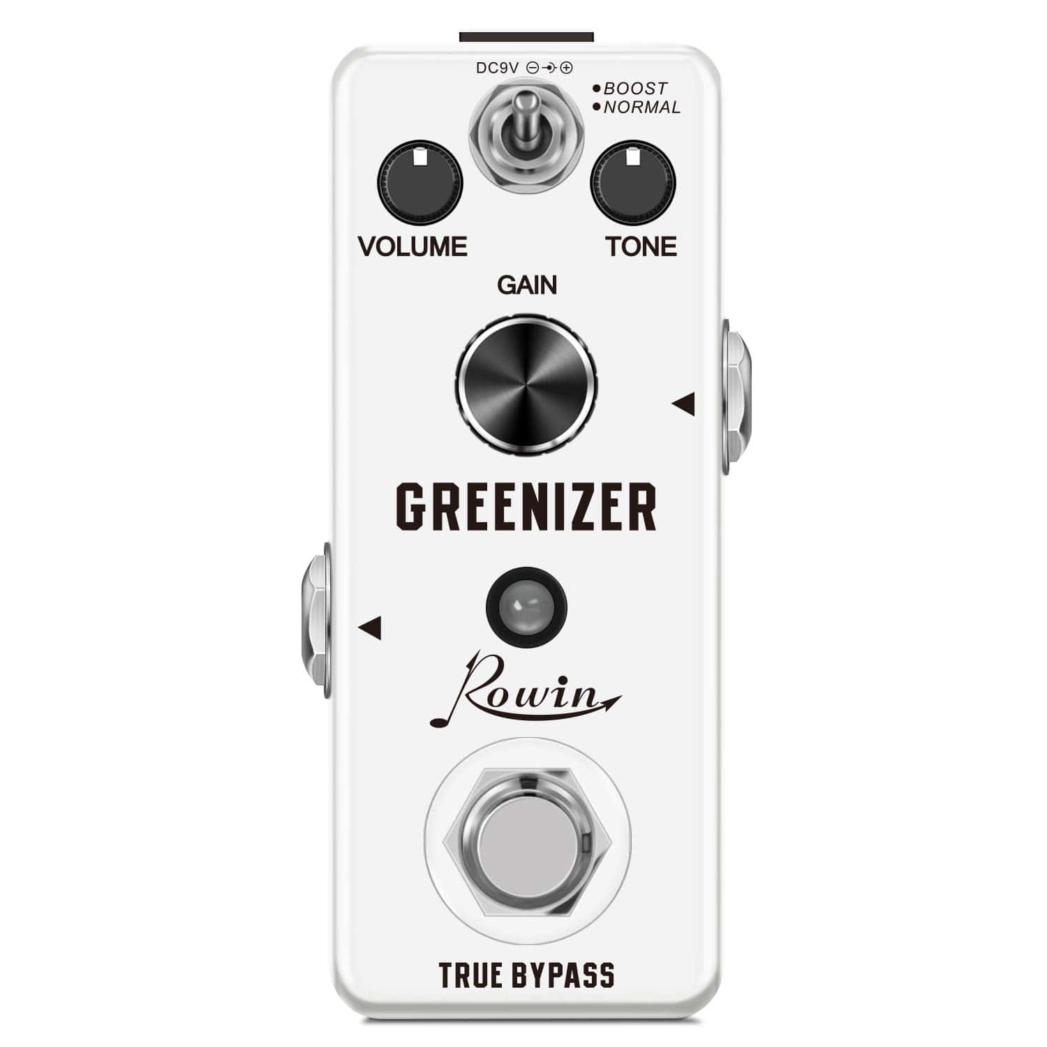 Pedal de Efecto Overdrive Rowin Greenizer Mini Pedal