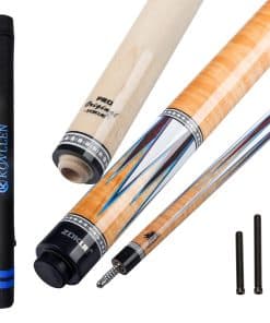 Kit de Palo para Billar Carom de 3 Cojines con Estuche