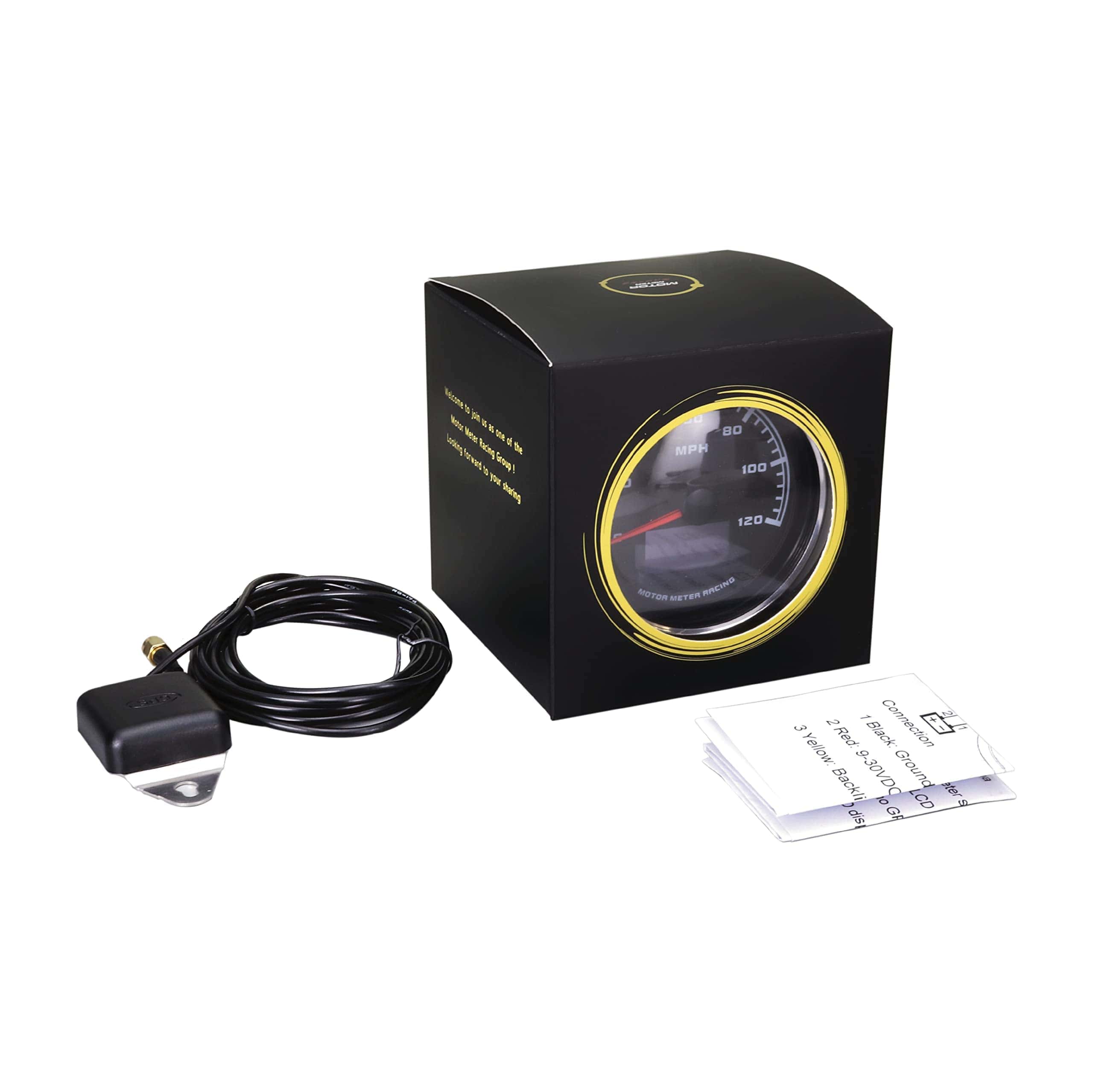 MOTOR METER RACING W Pro 85mm 3-3/8" 4 en 1 Multi-Función - Imagen 7