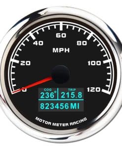 MOTOR METER RACING W Pro 85mm 3-3/8" 4 en 1 Multi-Función