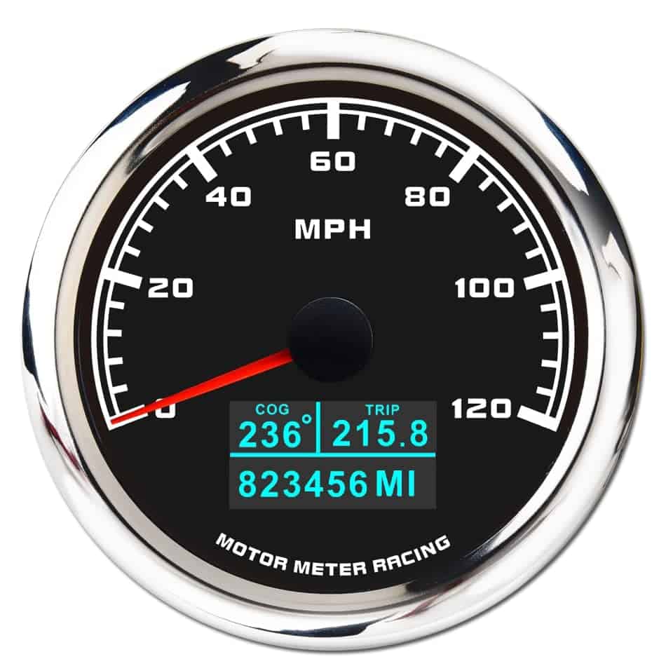 MOTOR METER RACING W Pro 85mm 3-3/8" 4 en 1 Multi-Función