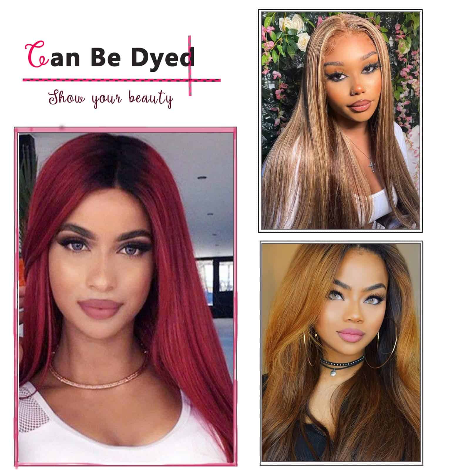 Peluca U Part de Pelo Humano para Mujeres, 100% Cabello - Imagen 8