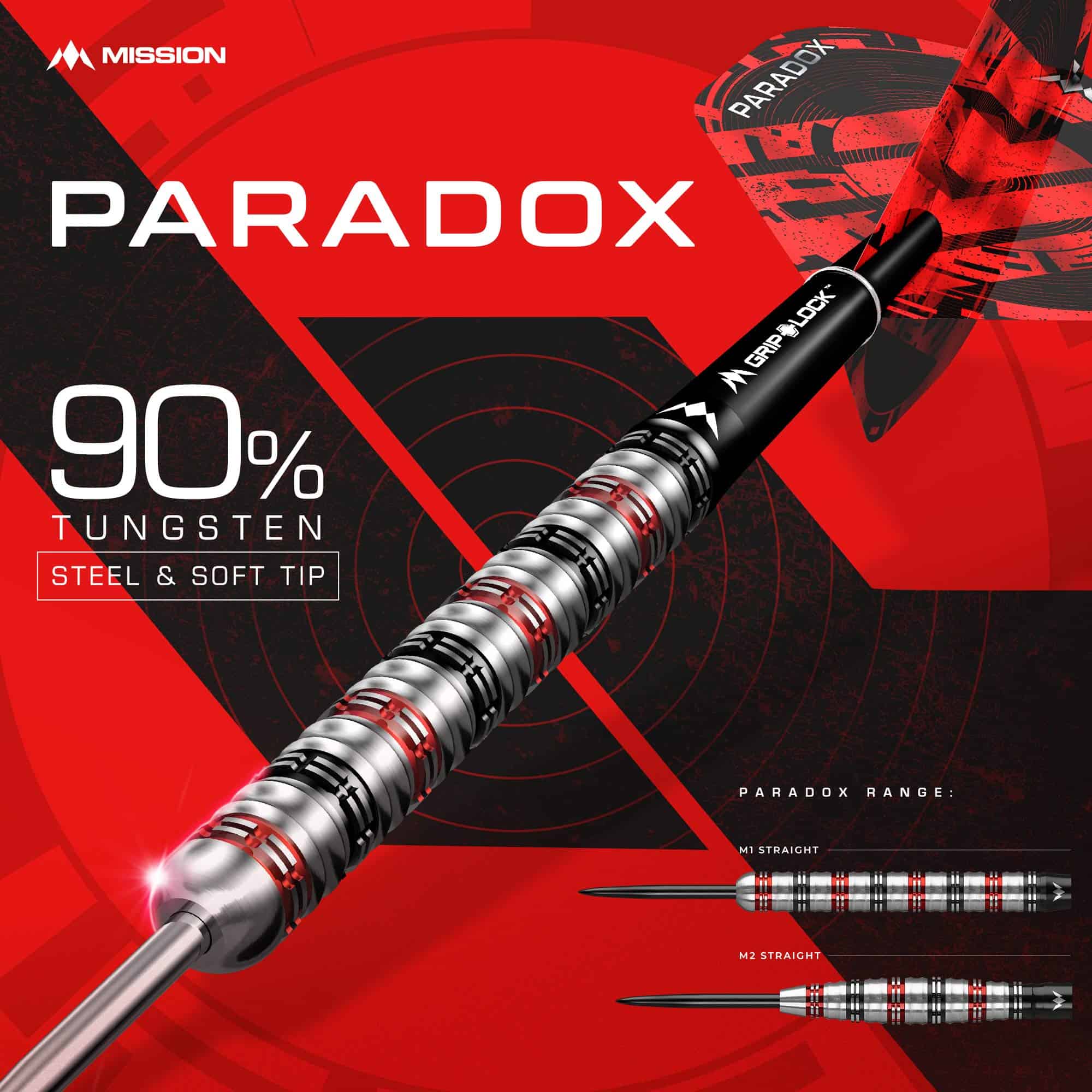 Mission Paradox M1 90% Dardos de 23 g - Imagen 3