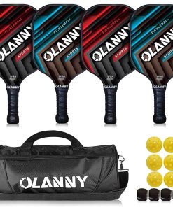 Set de Palas de Pickleball OLANNY | Incluye 4 Palas de