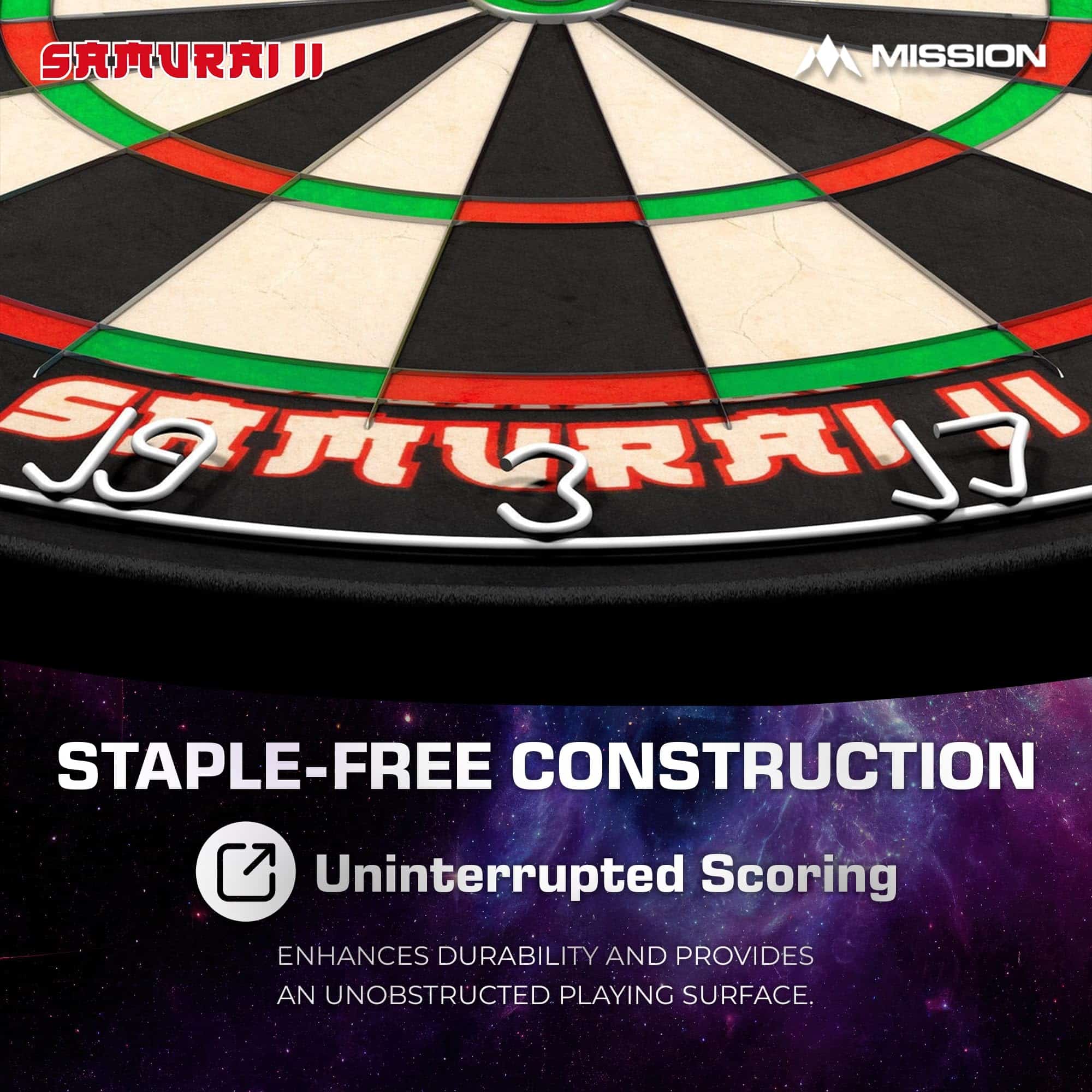 Tablero de Dardos Mission DB023 Samurai II | Estándar de - Imagen 5