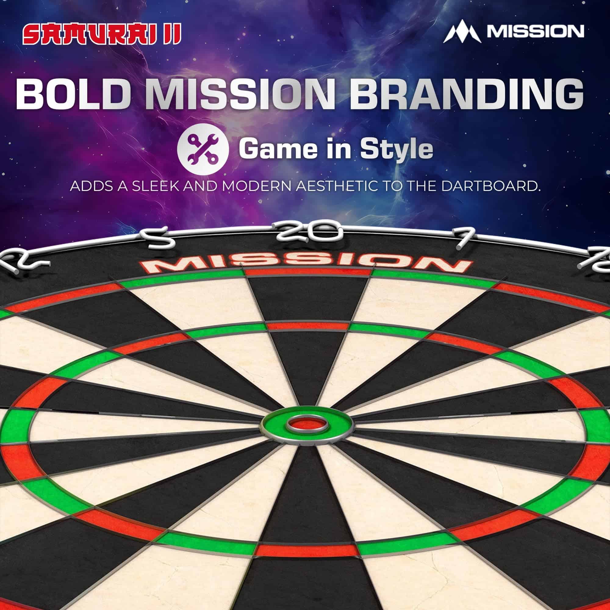 Tablero de Dardos Mission DB023 Samurai II | Estándar de - Imagen 7
